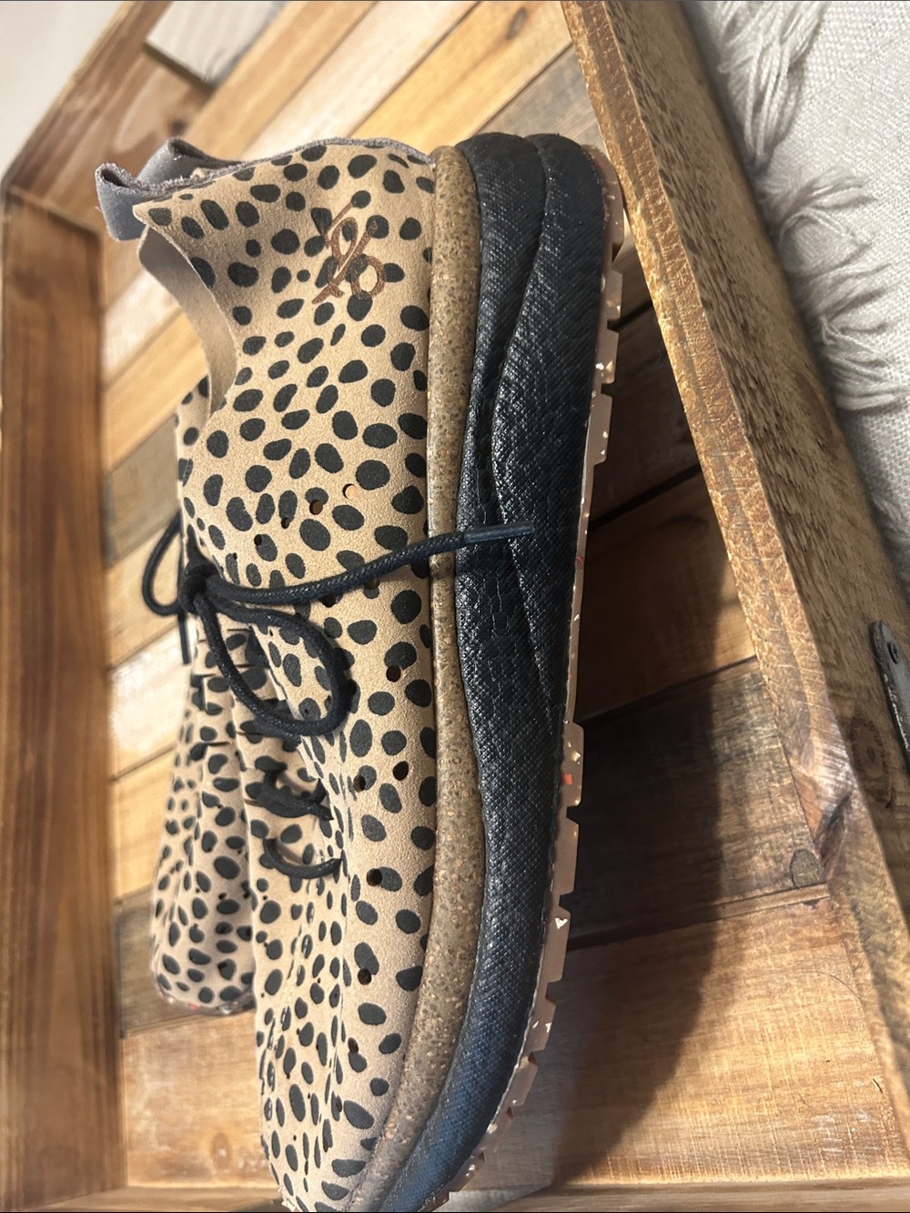 Otbt Alstead Leopard Print Casual Lace-Up Sneakers View 2